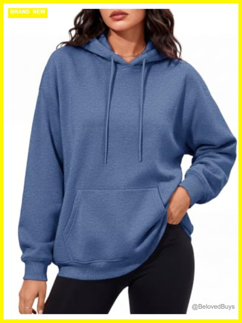 Sherpa Fleece Lined Hoodie Winter Warm Pullover Sweatshirt